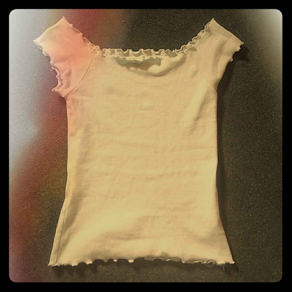 Aeropostale ruffle shirt